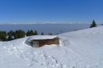 La vue devant le Chalet Bizot
