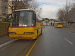 Depuis Martigny, je descends du train pour prendre le bus de Ravoire jusqu'au terminus de Feylet.