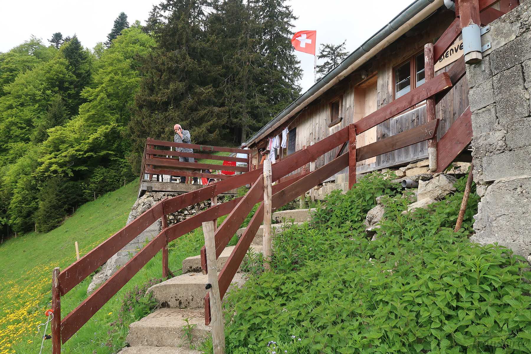 Randonnée au Gorges de l’Evi depuis Albeuve et buvette La Challa