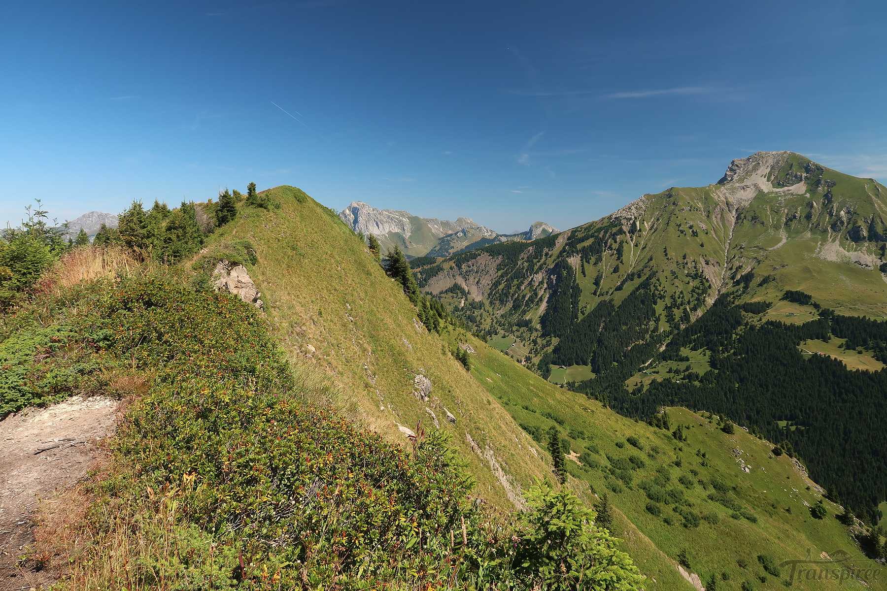 Randonnée à la Pointe d’Ardens depuis le lac des Plagnes. Retour par Entre Deux Pertuis
