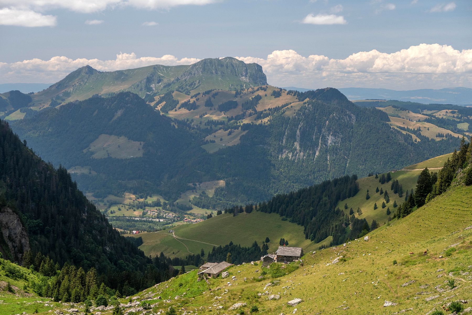 Randonnée à la cabane Bounavaux depuis Le Pralet