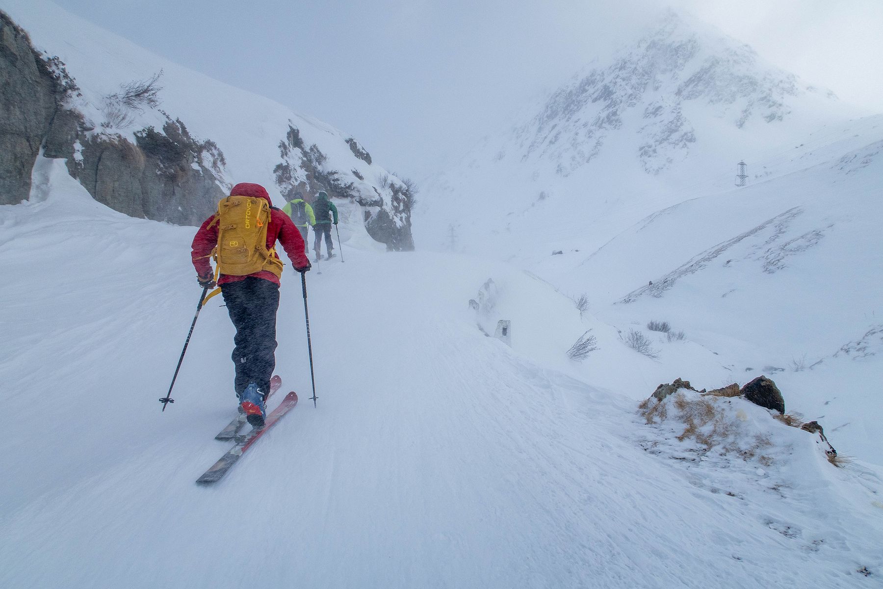 Ski de randonnée de Bourg Saint Bernard à l’Hospitalet