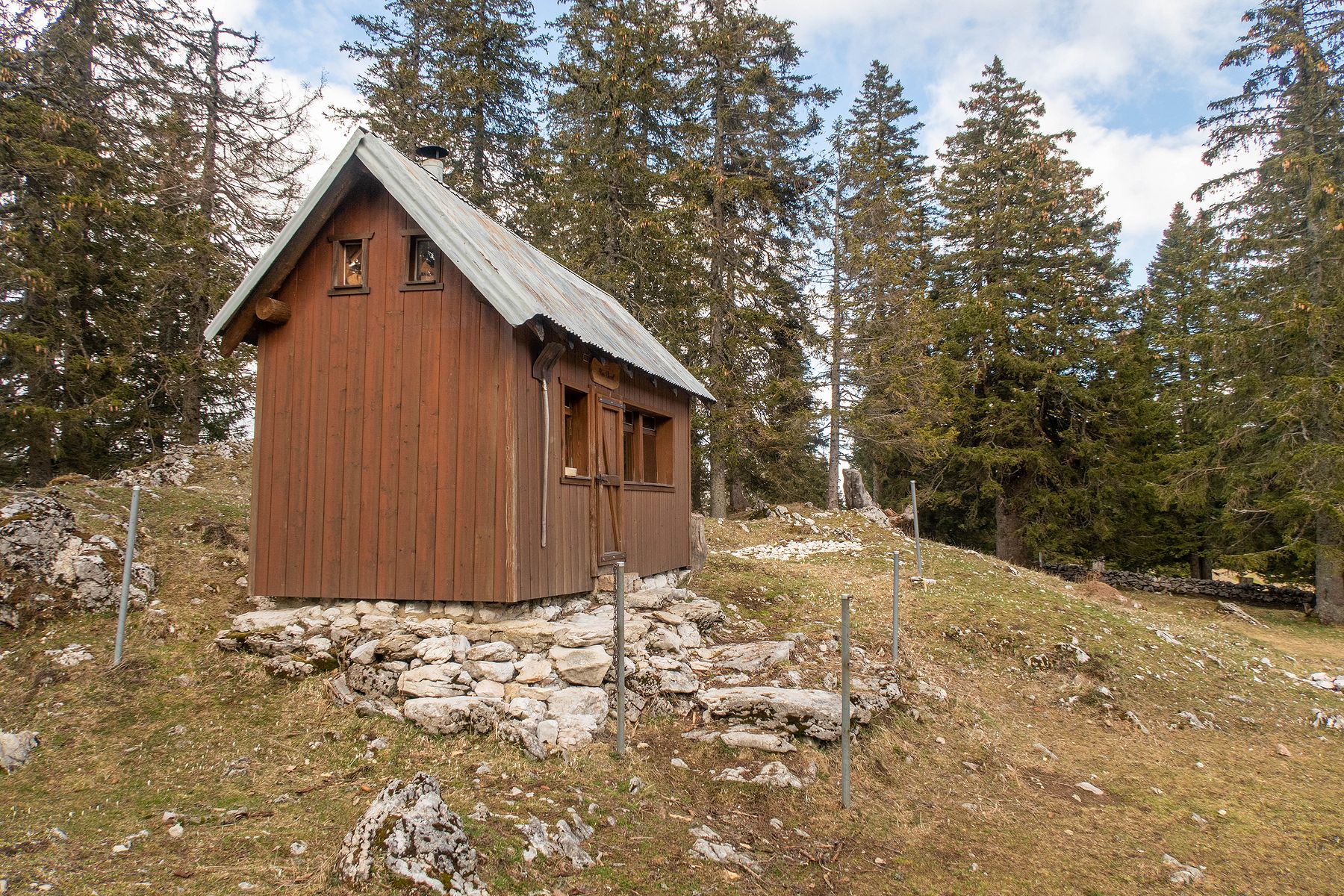 Randonnée depuis chez Grosjean, refuge du Bois de Ban et Bon Accueil